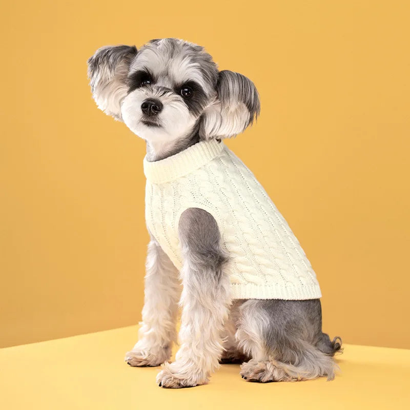 Knitted Clothes for Dogs Chihuahua Sweater for Small Dogs Clothes Fashionable Pet Dog Clothes