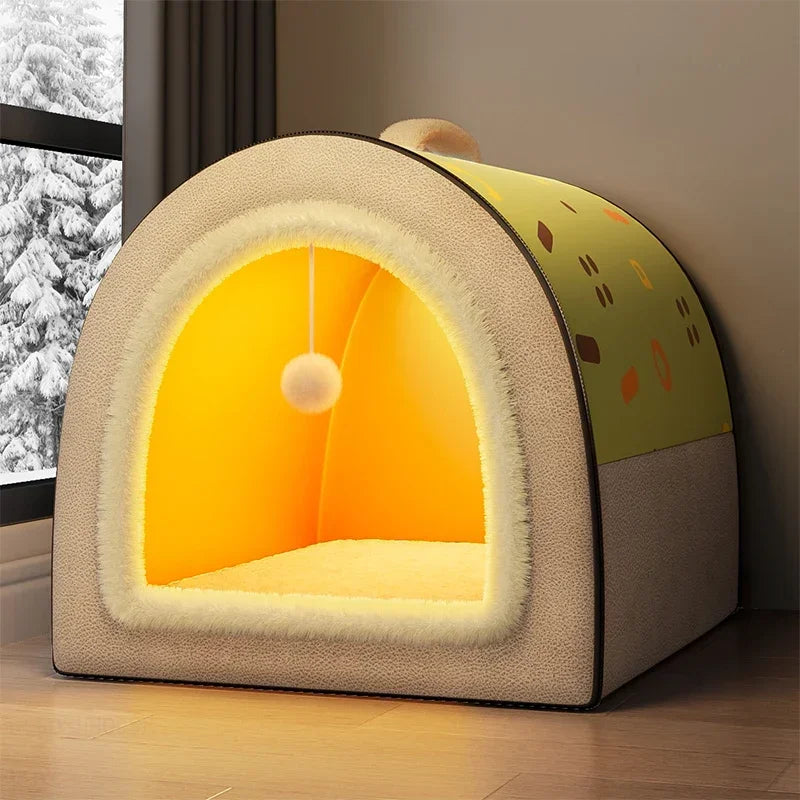 For Household Winter Dog Houses for Pet Shops Large Space Warmth Thicken Pet Cage Creative Comfortable Design House for Dogs