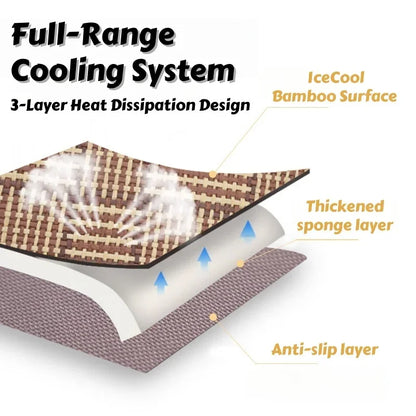 Summer-Ready Cooling Pet Bed for Small Dogs & Cats – Ice Pad Mattress with Water-Resistant Fabric & Breathable Mesh