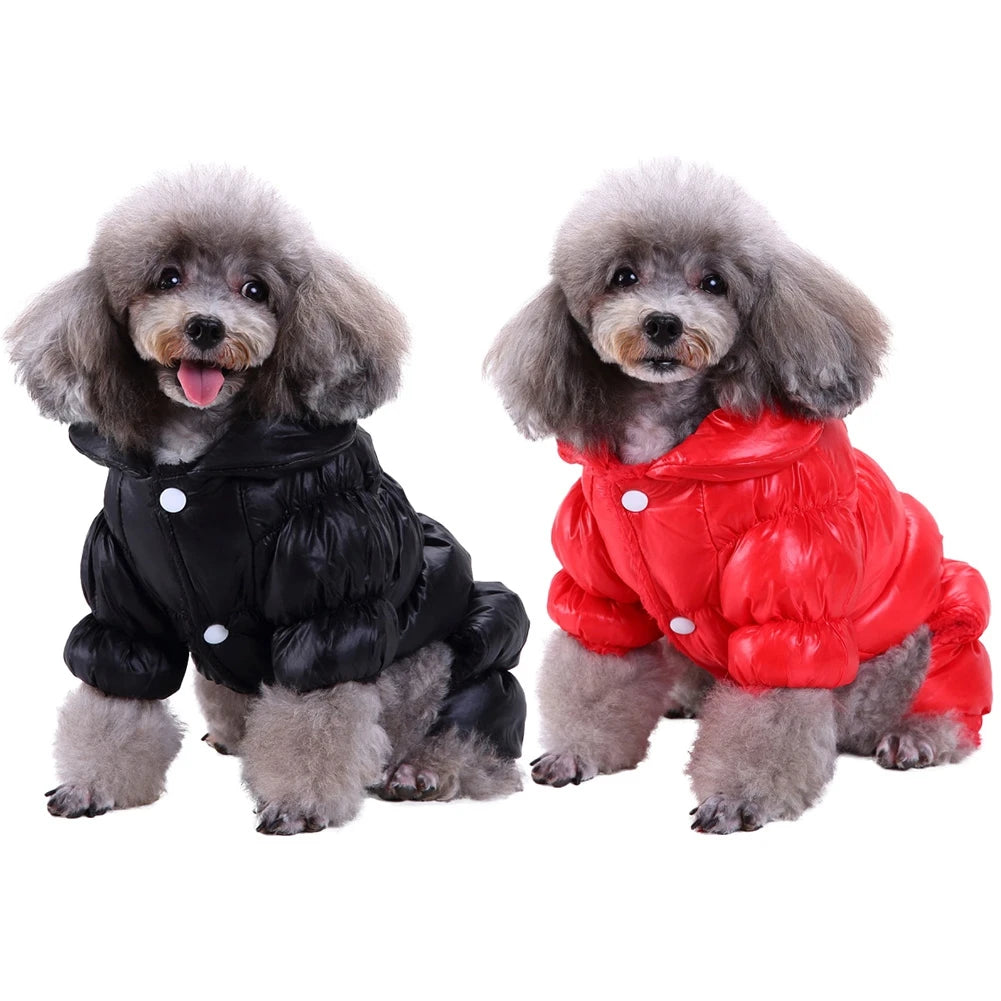 the ASTRO DOG - Winter Pet Dog Clothes Super Warm Jacket Thicker Cotton Coat Waterproof Small Dogs Pets Clothing for French Bulldog Puppy