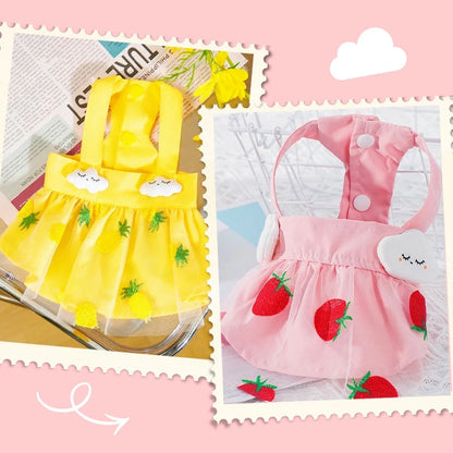 Dog Princess Dress Cute Pet Dog Mesh Dress Kitten Puppy Pet Skirt Dog Summer Dress Bow Lace Korean Poodle Chihuahua Dog Clothes