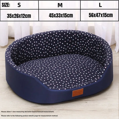 Dog Kennel pet bed Two-sided wave point dog kennel dog kennel for Small Medium pet mattress 3D dog Sofa pet bed cat bed