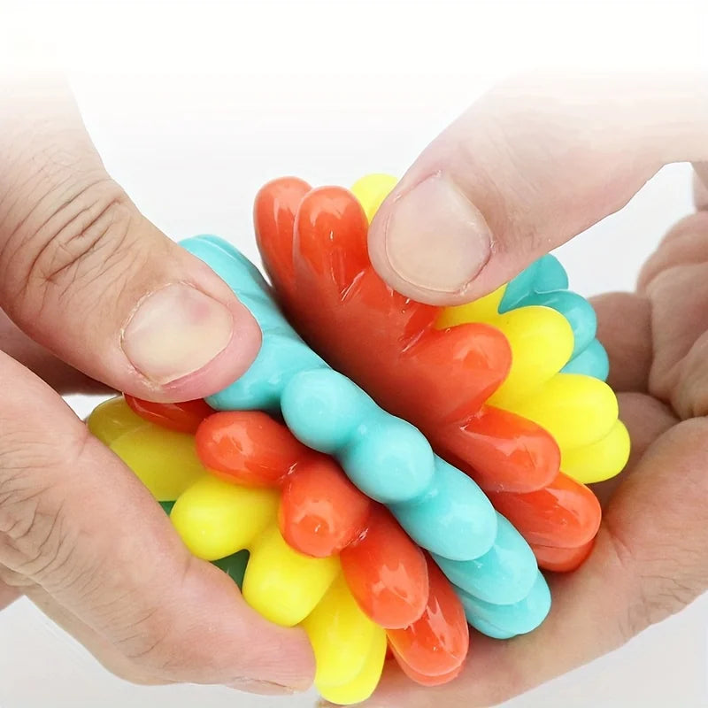 TPR Pet Dog Chew Toy Bite-Resistant Pet Ball Toy for Small Medium Dogs Durable Puppy Teeth Grinding Cleaning Toys Dog Accessorie