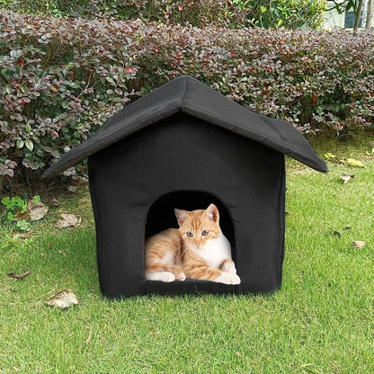 the HOME SWEET HOME - Waterproof Oxford Cloth Pet Shelter, Warm Doghouse, Outdoor Dirt Resistant, Soft Pet Accessories, Puppy House