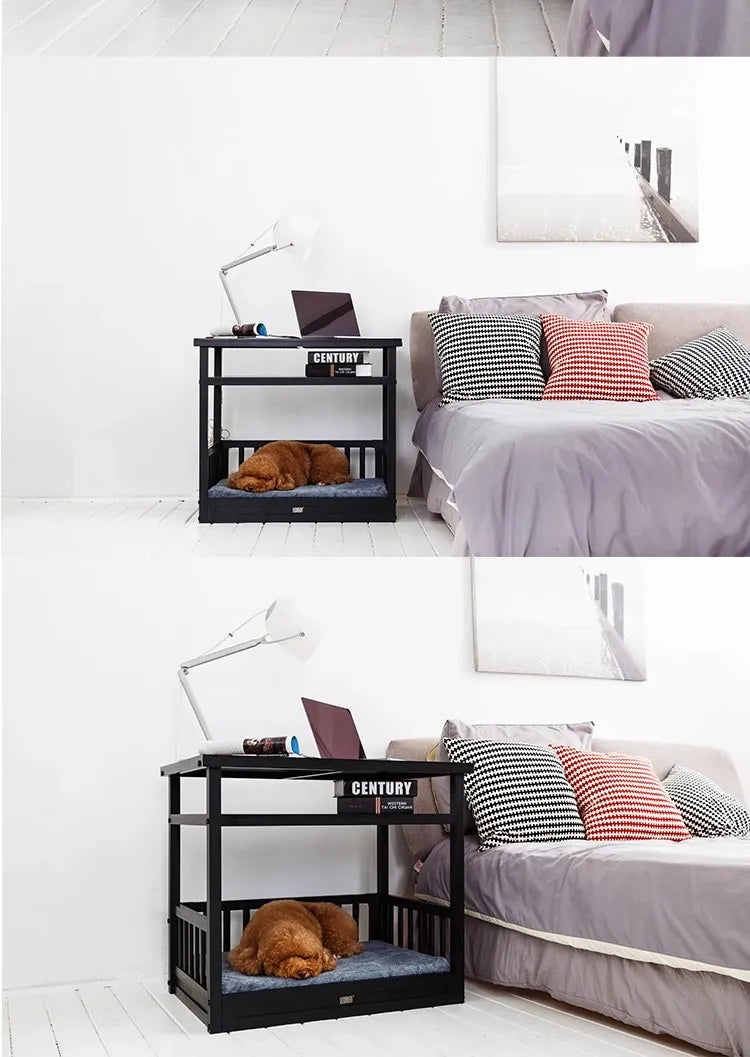 Indoor Special Use Have A Dog A Small House Light luxury Creativity Design Home Use Living Room Medium Sized Small Size Dog Cage