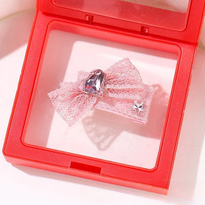 the PRETTY N PINK HAIRPINS - Pet Hairpin, Original Pink Pet Accessories, Headdress Yorkshire Hairpin, Marzis Hair Accessories, Dog Accessories