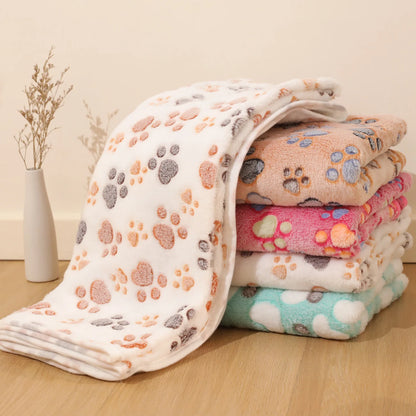 Plush & Warm Pet Bed Mat, Super Soft Dog Cat Sleeping Pad for Indoor Use, Cozy Thick Fleece Blanket for Cold Weather