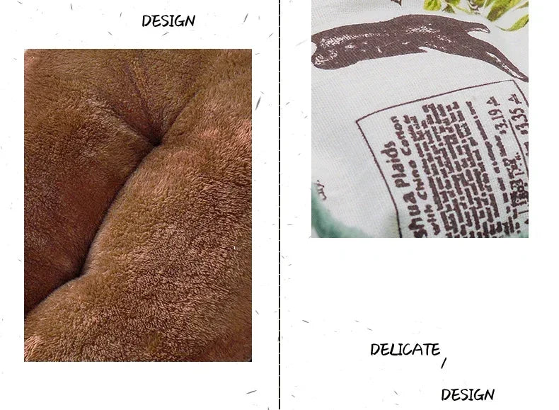 2023 Winter Warm Plush Dog Bed Mat Kennel Soft Fleece Dog Puppy Pet Supplies Nest For Small Medium Dogs House Waterproof Cloth