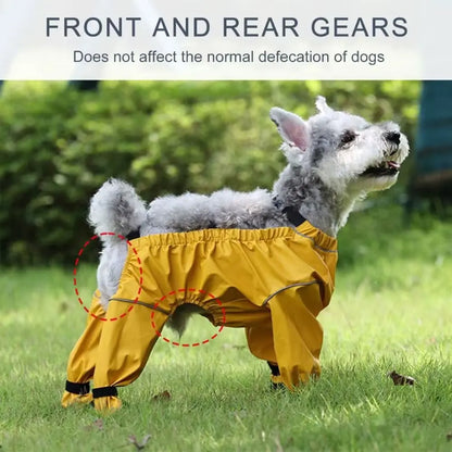 the STRIDEGUARD DOG LEGGINGS - Fashion PU Pet Pants, Anti-Slip Waterproof Puppy Costume Leggings, Dog Costumes for Outdoor Activity