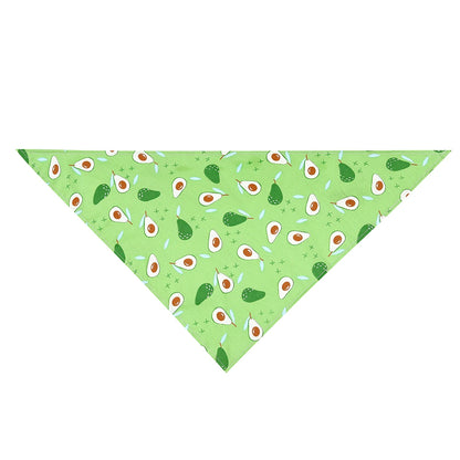 Sucado Dog Bandana Fruit Floral Spring Washable Soft Doggy Scarf Kerchief Summer Adjustable for Small Medium Large Dogs Pets