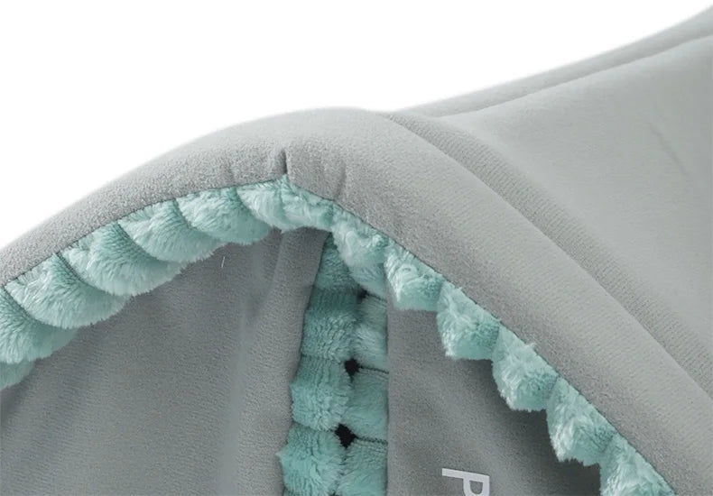 HOOPET  Closed Dog House Winter Windproof Nest for Dogs Cats with Door Curtain Outdoor Portable Cat Tent  Dog Villa Sleep Kennel