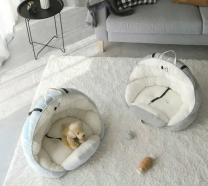 Portable Pet Dog Car Seat Cover Winter Dog Sofa Beds for Small Dogs Dog Accessories Teddy Car Mat Puppy Supplies