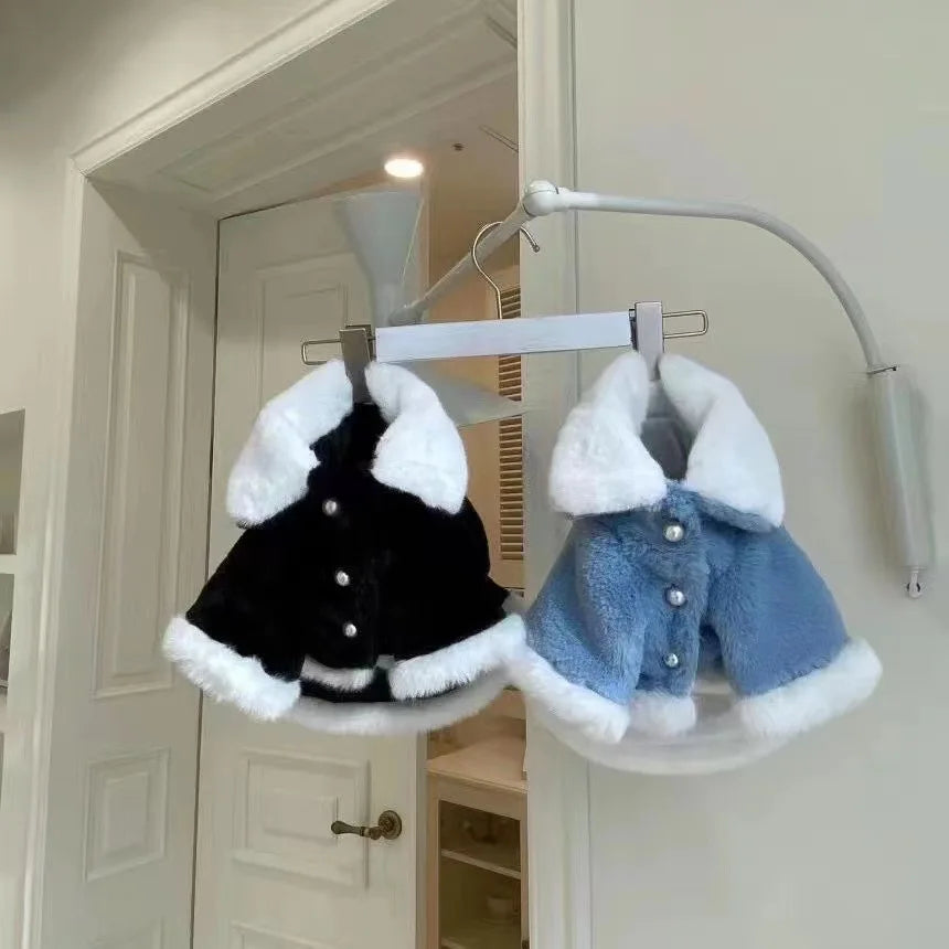 Cat Dog Pet Winter Clothes Plush Coat  Schnauzer Bear Cottonteddy Cotton Jacket Puppy Clothes Designer Dog Clothes