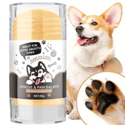 the SNOUT SOOTHER - Dog Paw Balm, Lick Safe Snout Soother, Moisturizing, Soothing and Nourishing Stimulation - Prevent Cracks and Wounds - Dog Foot Cream Waxed, Oil, Butter, Extract