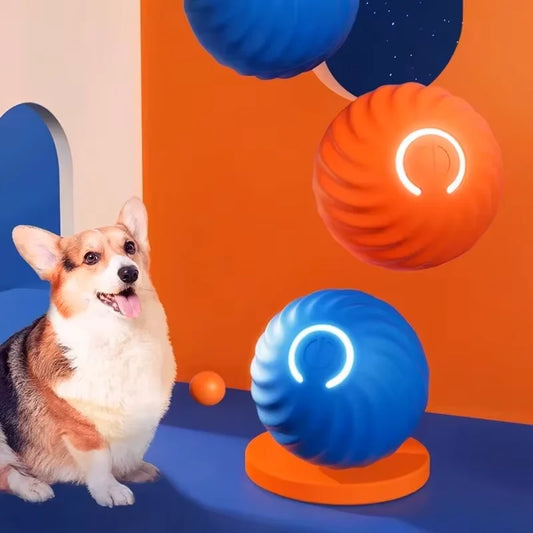 RoboRoll Chase Ball™ – Interactive Smart Rolling Dog Toy | Dog Paw Clothing