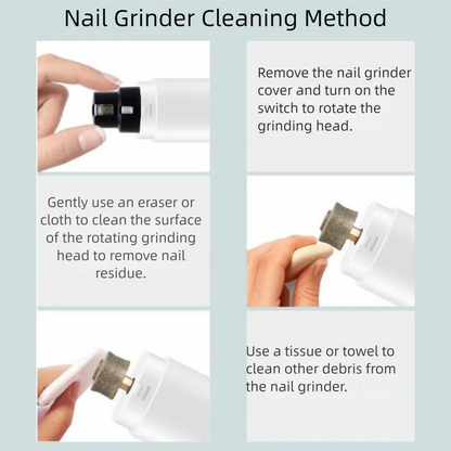 3 Colors Electric Pet Nail Grinder Quiet USB Charging Pet Nail Clipper with LED Safe Cat Grooming Clipper For Cats Dogs