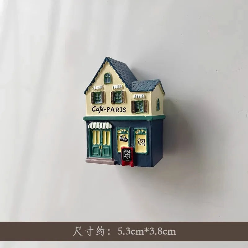 3D Fridge Magnet Puppy Cartoon Cat and Dog Refrigerator Stickers  Anti-theft Entrance Door Decorative Magnetic Creative Message