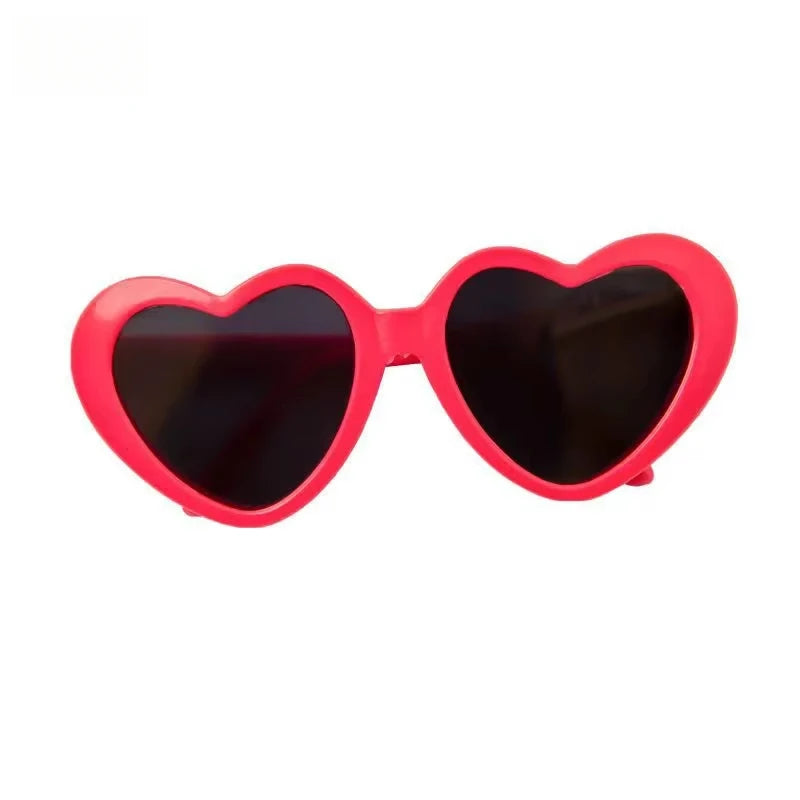 для собак Dog Glasses Pet Heart Glasses Cat Accessories Puppy Photos Tools Decorations for Dog Summer Party Eyewear Glasses