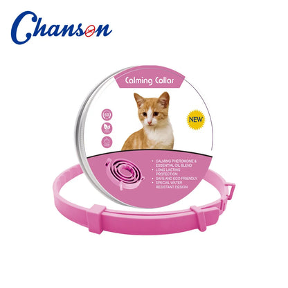 the TRANQUILTAIL CALMING COLLAR - Pet Calming Collar for Cats/Dogs, Adjustable Anxiety Pheromone Reducing Pet Collar, Lasting Natural Calm Relax Soothing Collars