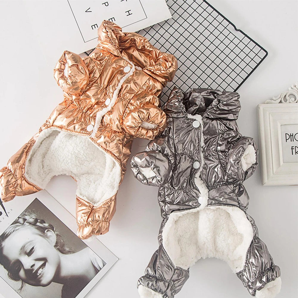 the ASTRO DOG - Winter Pet Dog Clothes Super Warm Jacket Thicker Cotton Coat Waterproof Small Dogs Pets Clothing for French Bulldog Puppy