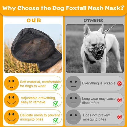 Dog Protection Masks Prevent Pet Facial Injuries And Are Suitable For Outdoor Adventures On Hiking Trips With Protect