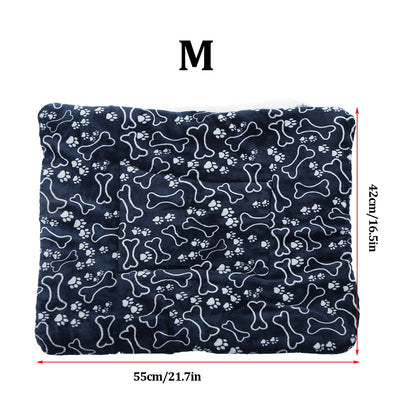 Soft Fluffy Pet Blanket Winter Warm Dog Blanket Cute Pet Bed Sheet Warm And Comfortable Cat And Dog Cushion Blanket Portable