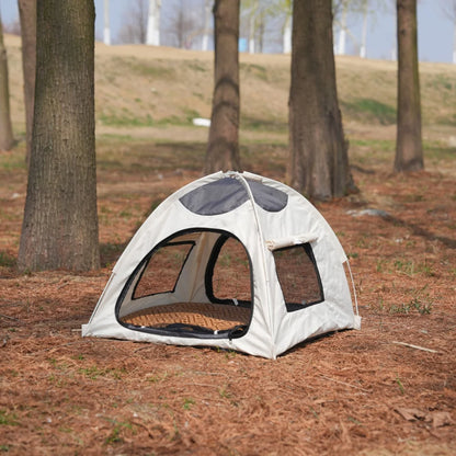 Factory Wholesale Fabric Waterproof Outdoor Camping Cat Dog House Pet Tent