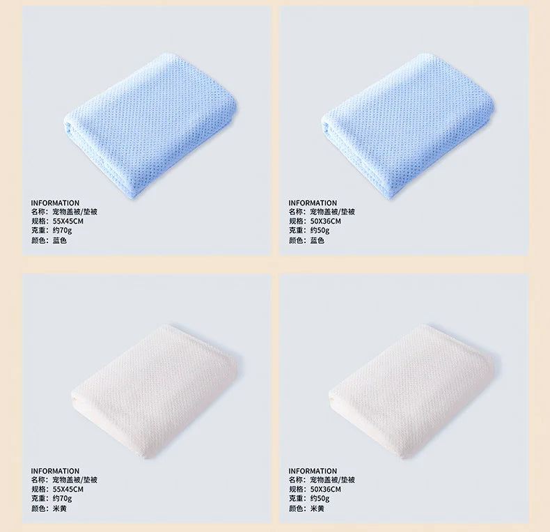 Pet Covers Air Conditioners Blankets Dog Bed Pads Dog Cat Blankets Thickened Coral Fleece Bath Towels