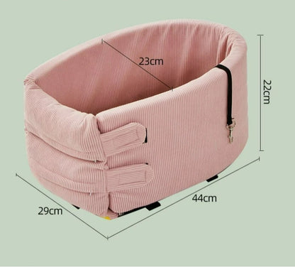 Dog Car Seat Bed Car Central Dog Car Seat Bed Portable Dog Carrier for Small Dogs Cats Safety Travel Bag Dog Accessories
