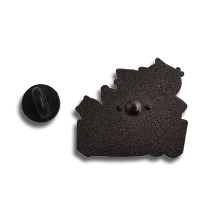 Dog Man Petey The Cat Dog Detective Police Enamel Brooch Fantasy Cartoon Animation Inspired Lapel Pin Fans Gift Badge Accessorie