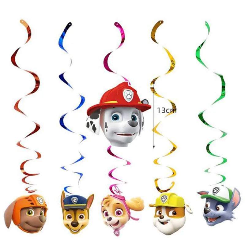 Paw Patrol Birthday Decoration Skye Birthday Decorations Set Balloons Backdrop Plates Cups Paw Patrol Birthday Party Favors Gift