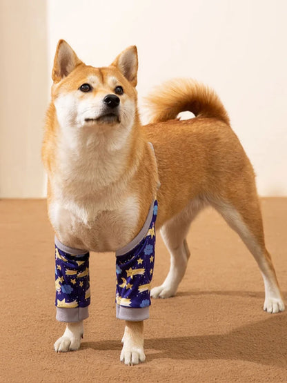 New Dog Knee, Leg, and Elbow Protective Clothing - Large Dog Wear resistant and Dirty Joint Protective Cover - Pet Clothing
