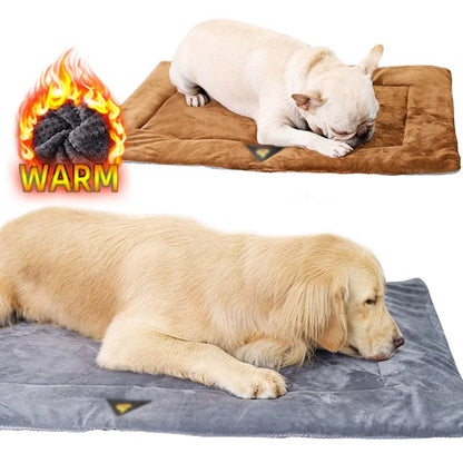 XS-3XL Warm Soft Pet Bed Mats Plush Pet Sleeping Mat for Dog Bed for Small Large Dogs Blanket Cat Bed Thermal Cat Mat Cushion ﻿
