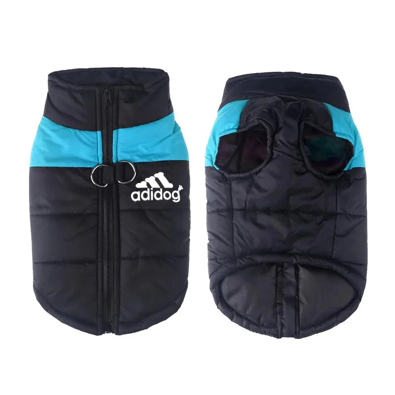 Waterproof Warm Dog Clothes Pet Coat Winter Vest Padded Zipper Jacket Dog Clothing for Small Medium Big Dogs The Dog Face Outfit