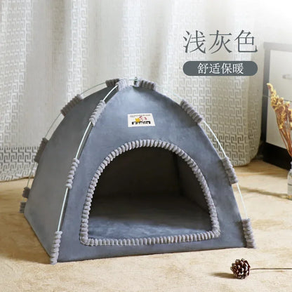 the DOG DOME - New Four Seasons Universal Pet Tent, Removable and Washable Cat and Dog Pet Nest, Summer Breathable Foldable Cat/Dog House