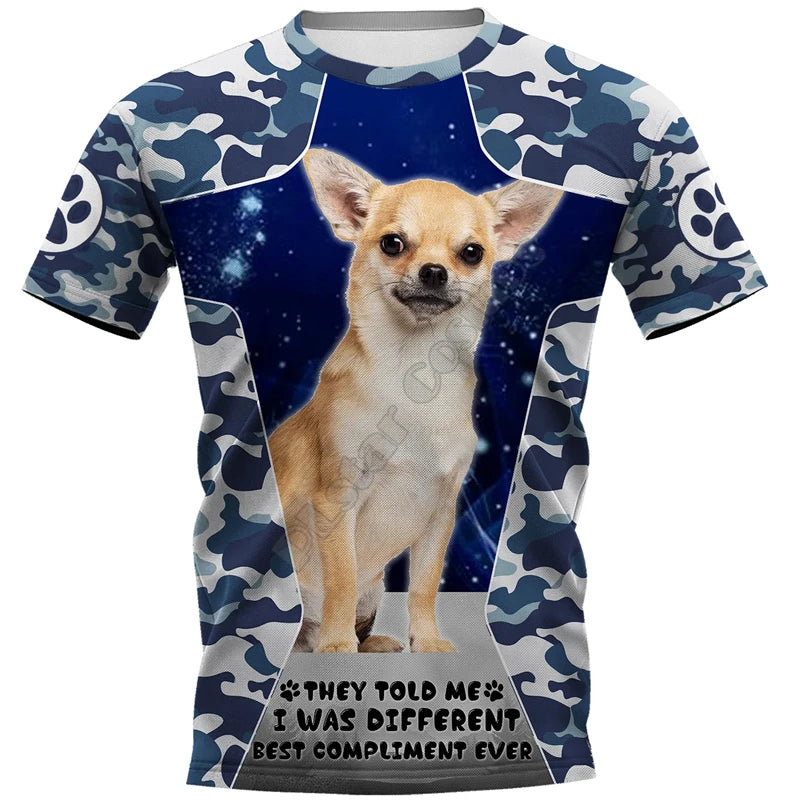 the ROTTWEILER - Fashion Men's Sports T-Shirt, Dutch Belgian Shepherd 3D Print, Outdoor Casual Clothing, Pet Dog Work Uniform, Short Sleeve Tops