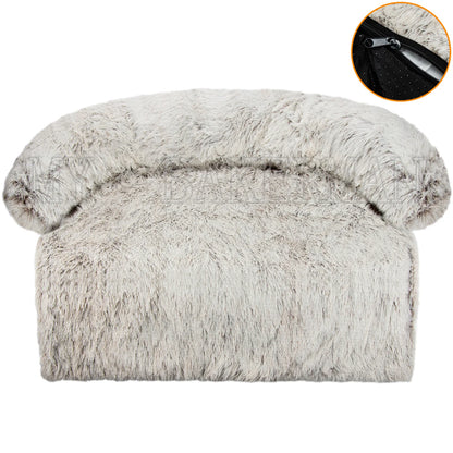 Washable blanket Sofa cover Large dog bed Sofa plush dog pet House sofa cushion plush warm kennel pet cat puppy cushion