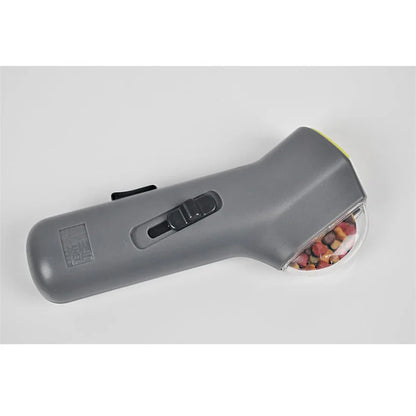 the SNACKSLINGER LAUNCHER - Dog Interactive Training Toy, Pet Snack Catapult Launcher, Outdoor Beach Toy, Dog/Cat Treat Launcher, Snack Food Feeder, Pet Supplies