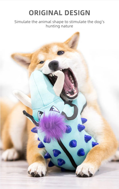 GiGwi Dog Toys Canvas Combined Material Bite-resistant Interactive Toy For Dog Molar Training Pet Supplies Aggressive Chewers