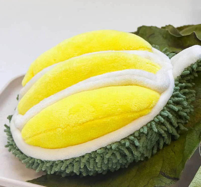 Interactive Dog Squeak Toys Plush Durian Pet Sniff Toy for Small Large Dogs Bite Resistant Puppy Sounding Toys Pet Supplies