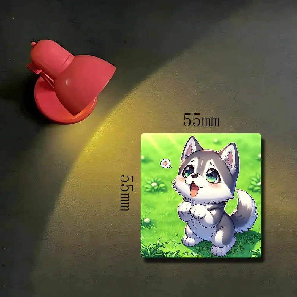 Dog Cartoon Personalized Fridge Magnets Magnetic Refrigerator Memorial Gifts For Kitchen Office Locker Travel Home Deco