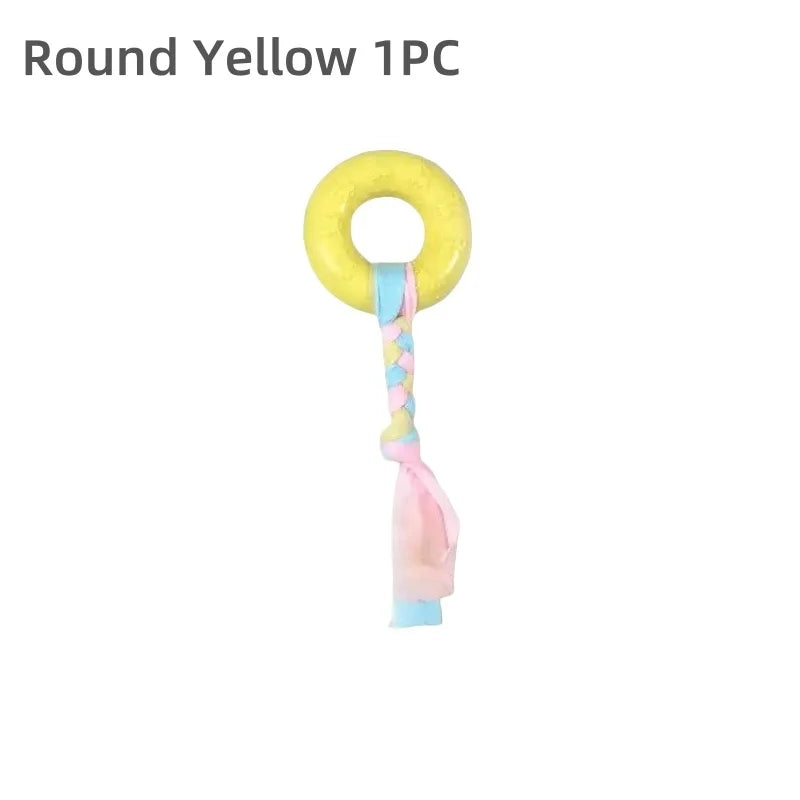 Puppy Toy Pet Dog Cotton Rope Toys Molar Stick Clean Tooth Chewing Toy Puppy Medium Large Dogs Funny Interactive Training