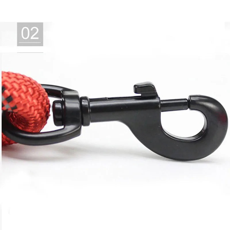 the COMFORT GRIP SAFETY LEASH - Reflective Dog Leash with Comfortable Padded Handle - Double Heavy Duty Traction Rope for Strong Dogs - Enhance Safety and Control