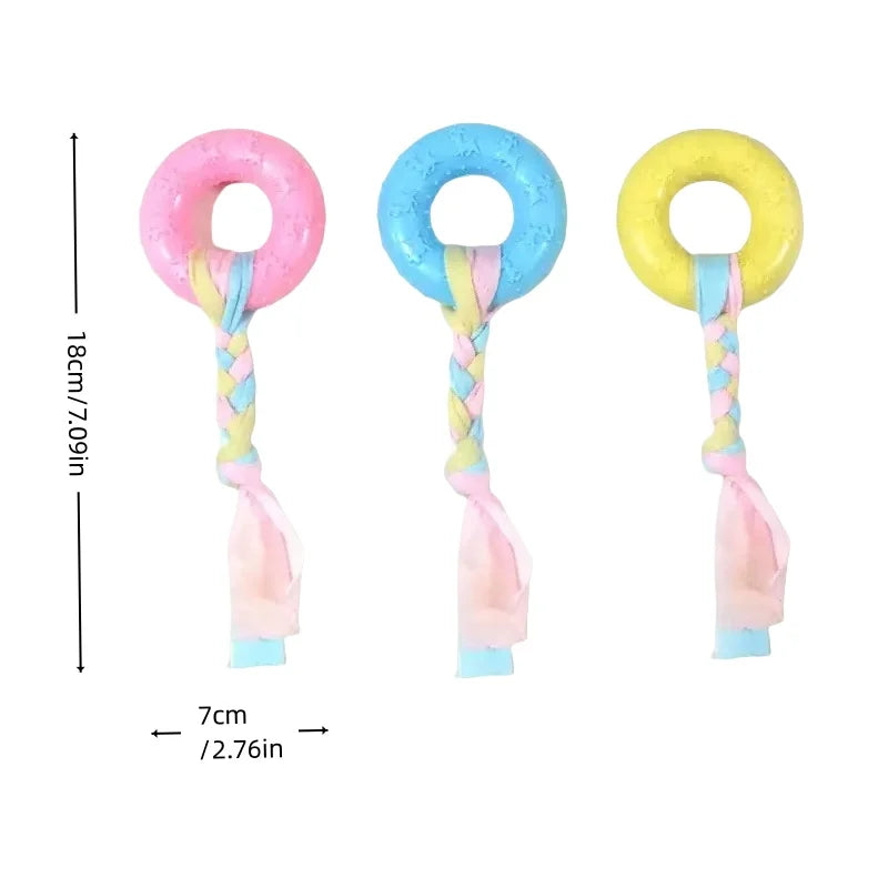 Puppy Toy Pet Dog Cotton Rope Toys Molar Stick Clean Tooth Chewing Toy Puppy Medium Large Dogs Funny Interactive Training