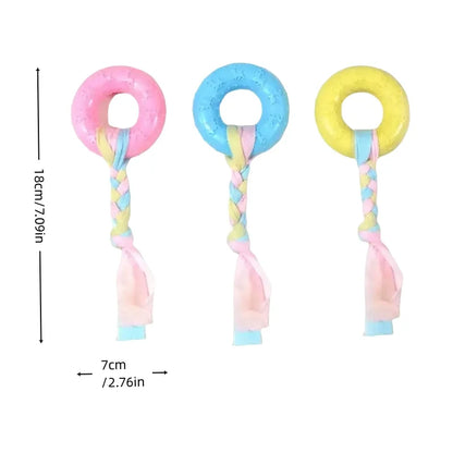 Puppy Toy Pet Dog Cotton Rope Toys Molar Stick Clean Tooth Chewing Toy Puppy Medium Large Dogs Funny Interactive Training