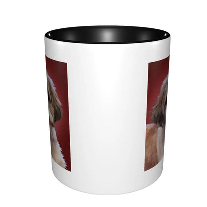 Shih Tzu Dog Mug Funny Ceramic Coffee Cups Tea Mugs Milk Cup Drinkware Gifts for Friends