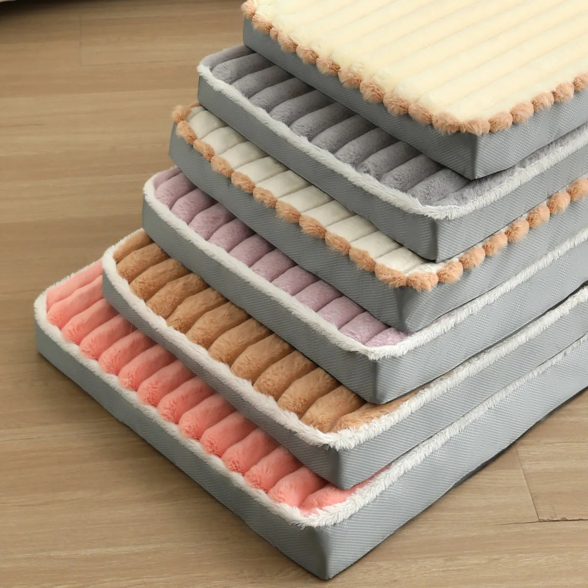 Dampproof Washable High Rebound Memory Sponge Dog Bed Detachable with Zipper Comfortable Pet Cushion Four Season Universal