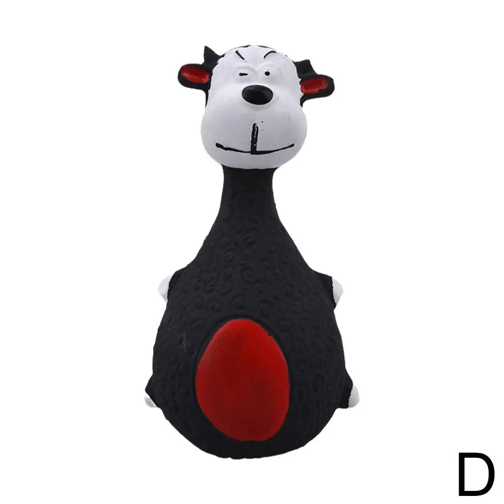 Latex Dog Toys Sound Squeaky Elephant/Cow Animal Dog Chew Toy Pet Puppy Toys Gift For Cute Dogs Bite Resistant Dog Accessories