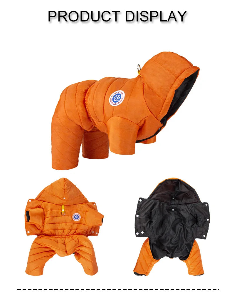 Waterproof Winter Dog Coat Pet Clothes Puppy Clothing Vest Warm Dog Clothes French Bulldog Chihuahua Small Dog Ropa Para Perros