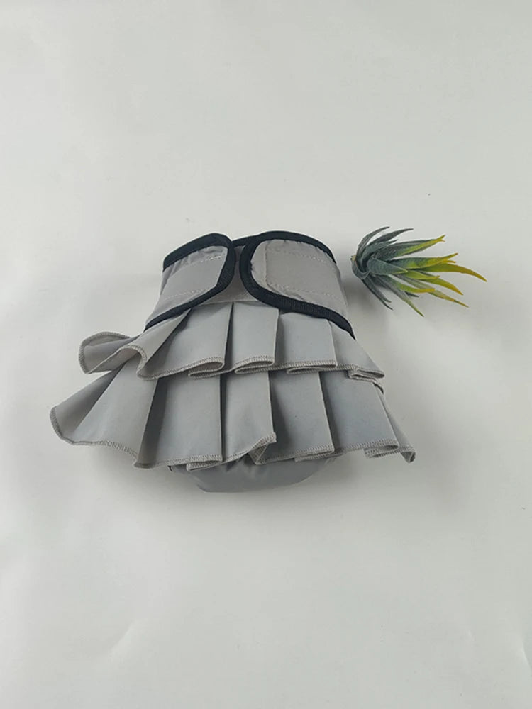 Female Dog Skirt Edge Physiological Pants Washable And Reusable Anti-Harassment Pet Dog Diaper Pants